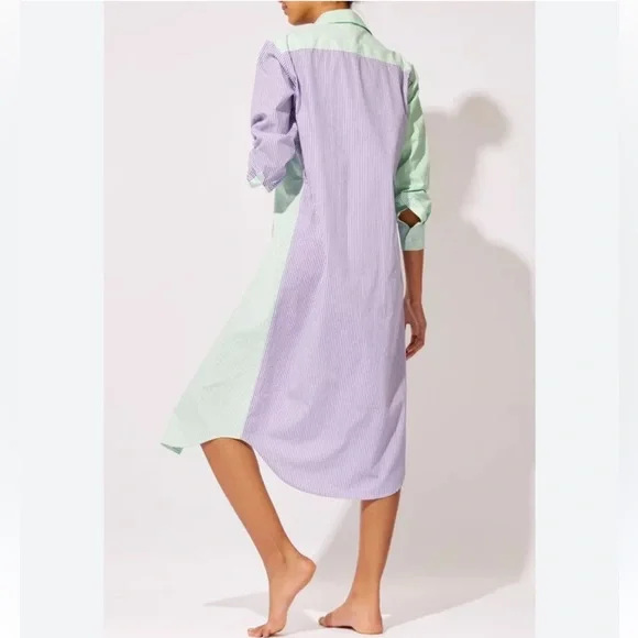 The Oxford Tunic Maxi Dress by Solid & Striped sz XL - Picture 2 of 7